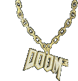 Gif animé bijoux médaille doom